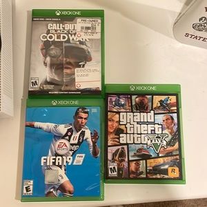 3 Xbox 1 games